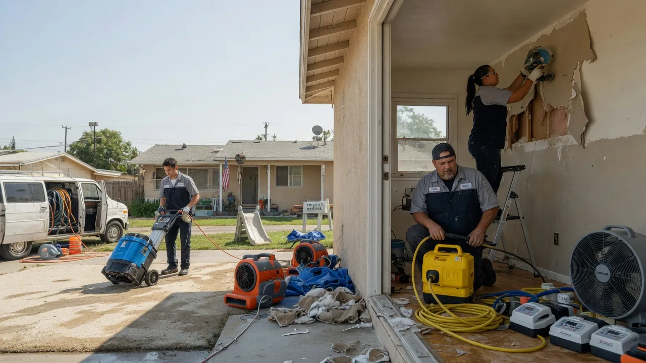 Water Damage Restoration in West Newton, IN near me